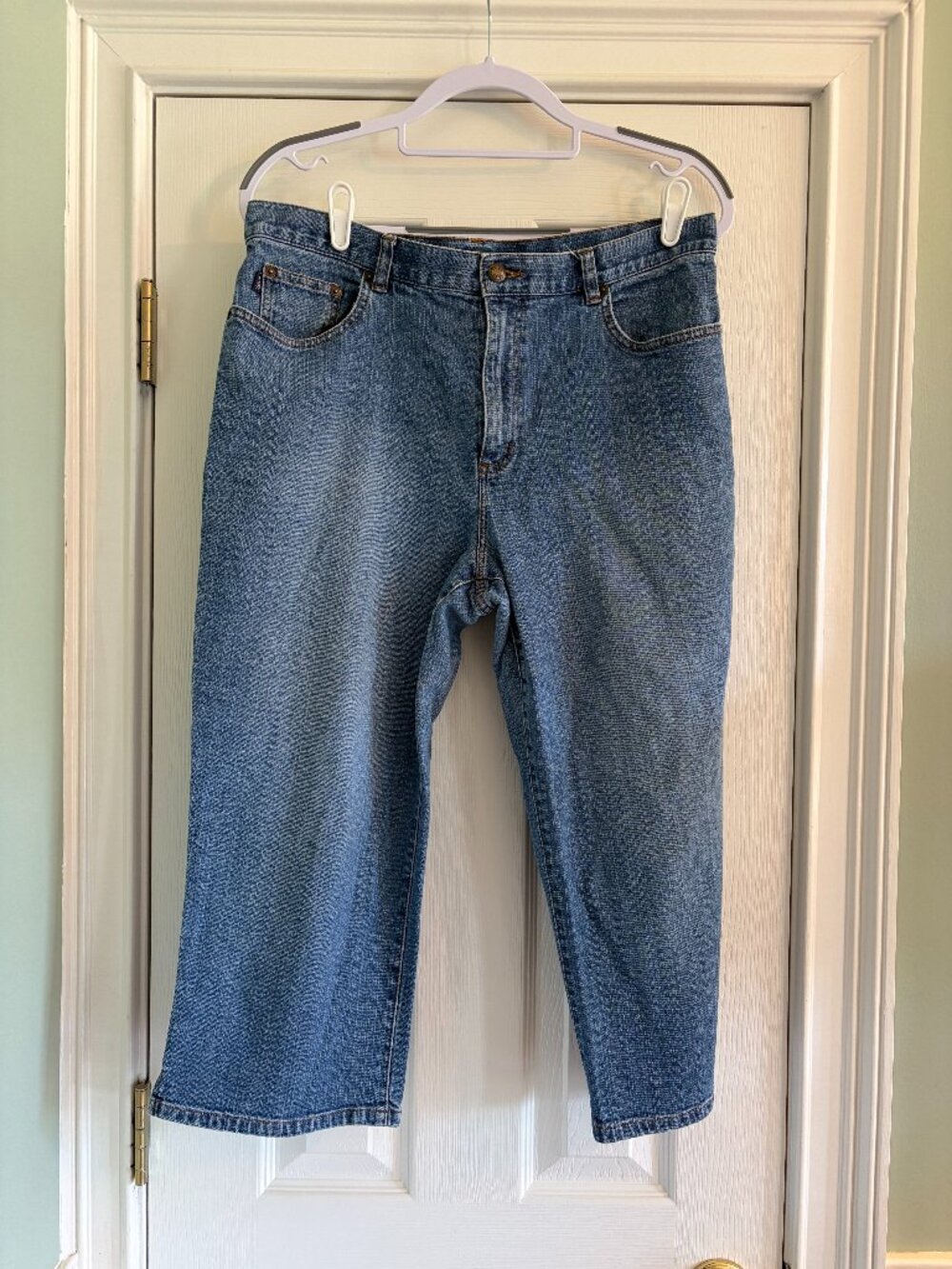 Lauren Jeans Co Size 14 Denim Vintage Capri pants Vintage
